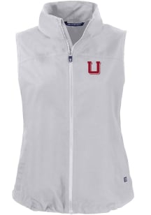 Cutter and Buck Utah Utes Womens Grey Vault Charter Vest