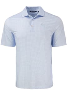 Cutter and Buck Colorado Rockies Blue Mono Pike Diamond Dot Big and Tall Polo