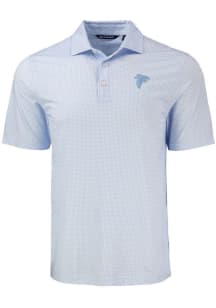 Cutter and Buck Atlanta Falcons Blue Mono Pike Diamond Dot Big and Tall Polo