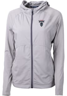 Cutter and Buck Howard Bison Womens Grey Adapt Eco Light Weight Jacket