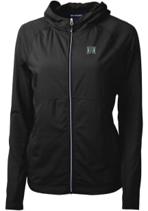 Cutter and Buck Hawaii Warriors Womens Black Adapt Eco Light Weight Jacket