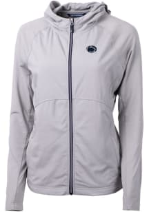 Cutter and Buck Penn State Nittany Lions Womens Grey Adapt Eco Light Weight Jacket