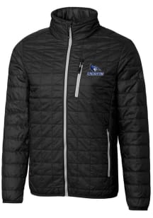 Cutter and Buck Creighton Bluejays Mens Black Rainier PrimaLoft Puffer Filled Jacket