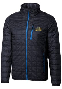 Cutter and Buck Drexel Dragons Mens Navy Blue Rainier PrimaLoft Puffer Filled Jacket