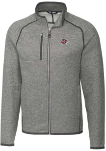 Cutter and Buck Fresno State Bulldogs Mens Grey Mainsail Medium Weight Jacket