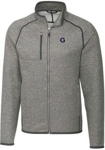Cutter and Buck Georgetown Hoyas Mens Grey Mainsail Medium Weight Jacket