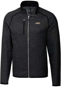 Cutter and Buck James Madison Dukes Mens Charcoal Mainsail Medium Weight Jacket
