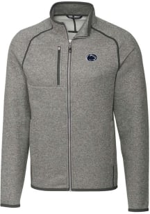 Cutter and Buck Penn State Nittany Lions Mens Grey Mainsail Medium Weight Jacket