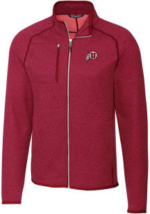 Cutter and Buck Utah Utes Mens Red Mainsail Medium Weight Jacket