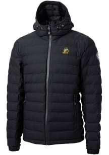 Cutter and Buck Oregon Ducks Mens Black Mission Ridge Repreve Puffer Filled Jacket