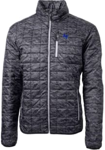 Cutter and Buck Air Force Mens Black Rainier PrimaLoft Printed Puffer Filled Jacket