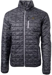 Cutter and Buck Colorado Buffaloes Mens Black Rainier PrimaLoft Printed Puffer Filled Jacket