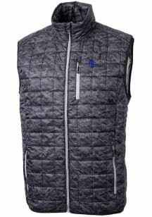 Cutter and Buck Air Force Mens Black Rainier PrimaLoft Printed Sleeveless Jacket