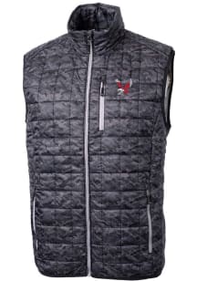 Cutter and Buck Eastern Washington Eagles Mens Black Rainier PrimaLoft Printed Sleeveless Jacket