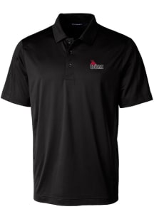Cutter and Buck Central Missouri Mules Mens Black Prospect Textured Short Sleeve Polo