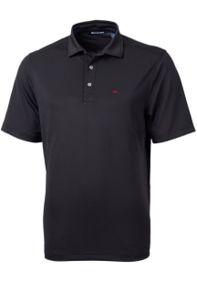 Cutter and Buck Cincinnati Bearcats Mens Black Virtue Eco Pique Short Sleeve Polo