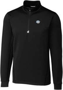 Cutter and Buck Southern University Jaguars Mens Black Traverse Long Sleeve Qtr Zip Pullover
