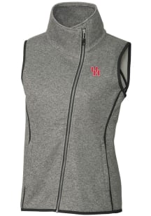 Cutter and Buck Houston Cougars Womens Grey Mainsail Vest
