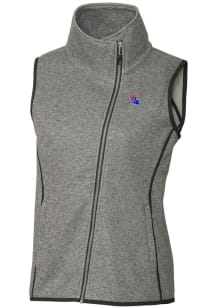 Cutter and Buck Louisiana Tech Bulldogs Womens Grey Mainsail Vest