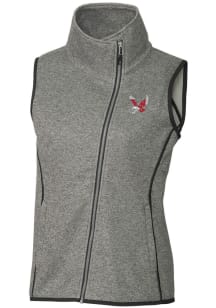 Cutter and Buck Eastern Washington Eagles Womens Grey Mainsail Vest