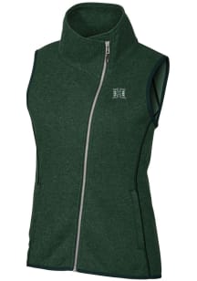 Cutter and Buck Hawaii Warriors Womens Green Mainsail Vest