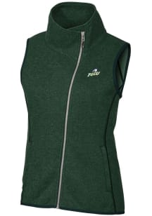 Cutter and Buck Florida Gulf Coast Eagles Womens Green Mainsail Vest