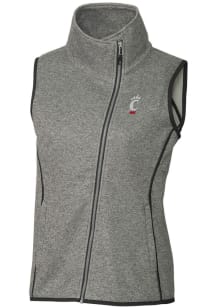 Cutter and Buck Cincinnati Bearcats Womens Grey Mainsail Vest