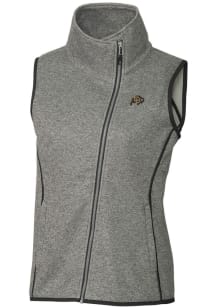 Cutter and Buck Colorado Buffaloes Womens Grey Mainsail Vest