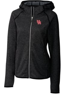 Cutter and Buck Houston Cougars Womens Charcoal Mainsail Medium Weight Jacket