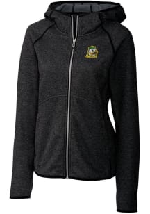 Cutter and Buck Oregon Ducks Womens Charcoal Mainsail Medium Weight Jacket