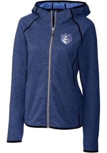 Cutter and Buck Saint Louis Billikens Womens Blue Mainsail Medium Weight Jacket