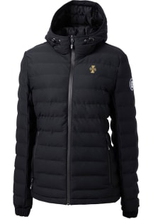 Cutter and Buck Idaho Vandals Womens Black Mission Ridge Repreve Filled Jacket