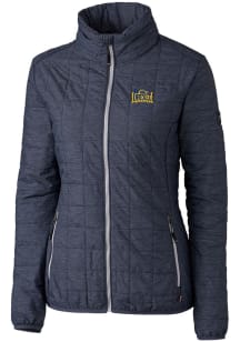 Cutter and Buck Drexel Dragons Womens Anthracite Rainier PrimaLoft Puffer Filled Jacket