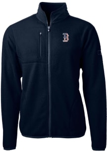 Cutter and Buck Boston Red Sox Mens Navy Blue Americana Cascade Sherpa Light Weight Jacket