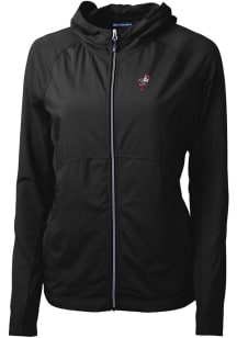 Cutter and Buck Ohio State Buckeyes Womens Black Vault Adapt Eco Light Weight Jacket
