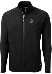 Cutter and Buck Michigan State Spartans Mens Black Adapt Eco Knit Big and Tall Light Weight Jacket