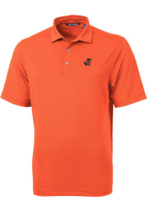 Cutter and Buck Florida Gators Orange Virtue Eco Pique Big and Tall Polo