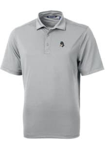 Cutter and Buck Michigan State Spartans Anthracite Virtue Eco Pique Big and Tall Polo