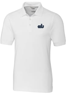 Cutter and Buck Old Dominion Monarchs White Advantage Pique Big and Tall Polo