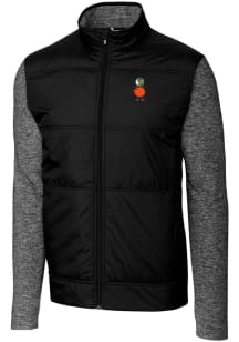 Cutter and Buck UCF Knights Mens Black Stealth Hybrid Quilted Big and Tall Light Weight Jacket