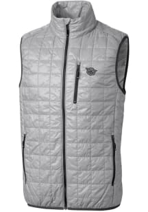 Cutter and Buck Cincinnati Bearcats Big and Tall Grey Rainier PrimaLoft Vest Mens Vest