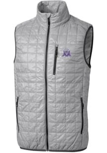 Cutter and Buck Northwestern Wildcats Big and Tall Grey Rainier PrimaLoft Vest Mens Vest