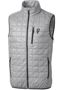 Cutter and Buck Ohio State Buckeyes Big and Tall Grey Rainier PrimaLoft Vest Mens Vest