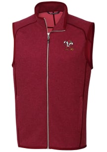 Cutter and Buck Louisville Cardinals Mens Red Mainsail Sleeveless Jacket