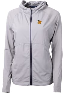 Cutter and Buck Baylor Bears Womens Grey Adapt Eco Light Weight Jacket