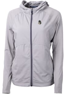 Cutter and Buck Michigan State Spartans Womens Grey Adapt Eco Light Weight Jacket