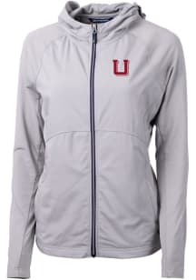 Cutter and Buck Utah Utes Womens Anthracite Adapt Eco Light Weight Jacket