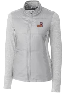 Cutter and Buck Arizona State Sun Devils Womens Grey Vault Stealth Medium Weight Jacket