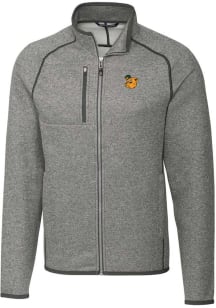 Cutter and Buck Baylor Bears Mens Grey Mainsail Sweater Big and Tall Light Weight Jacket