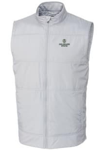 Cutter and Buck Colorado State Rams Big and Tall White Stealth Hybrid Quilted Windbreaker Vest Men..